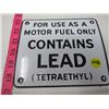 Image 2 : PUMP PLATE SIGN (ANTIQUE)