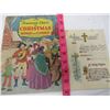 Image 2 : LOT INCLUDING, 1915 COMMUNION CARD AND 1936 CHRISTMAS BOOK
