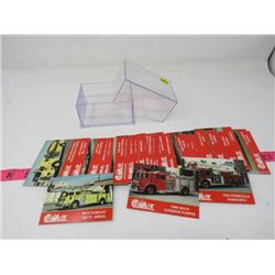 TRADING CARDS (FIRE ENGINE)
