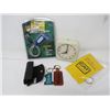 Image 1 : LOT OF ASSSORTED CAT ITEMS INCLUDING CLOCK