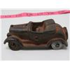 Image 4 : LOT INCLUDING BRONZE HOOK AND CAST IRON CAR