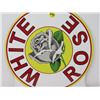 Image 2 : WHITEROSE FLANGE SIGN (REPRODUCTION) *2 SIDED*