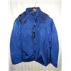 Image 1 : DESIGNER JACKET (RIVIERA MILANO, ITALY) *BLUE, REVERSABLE, SIZE XL*