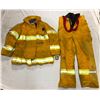 Image 1 : FIRE GEAR JACKET AND PANTS (SIZE XL)