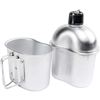 Image 1 : MAXAM 32 OZ ALUMINUM CANTEEN W/ CUP AND COVER
