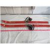 Image 2 : VINTAGE CHILD'S WOODEN SKI'S (JUNIOR THREE CHALET)