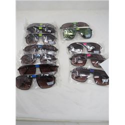 LOT OF 13 PAIR OF SUNGLASSES (NEW) *VARIOUS STYLES* (ADULT SIZES) *UV PROTECTION*