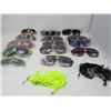 Image 2 : LOT OF 13 PAIR OF SUNGLASSES (NEW) *VARIOUS STYLES* (ADULT SIZES) *UV PROTECTION* (WITH LANYARDS)
