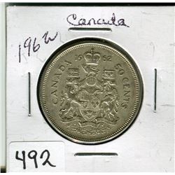 CANADIAN 50 CENT PIECE (1962)