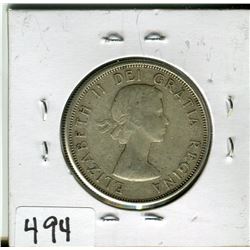 CANADIAN 50 CENT PIECE (1961)