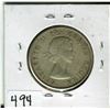 Image 1 : CANADIAN 50 CENT PIECE (1961)