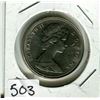 Image 1 : CANADIAN DOLLAR COIN (1969)