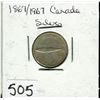 Image 1 : CANADIAN CENTENNIAL 10 CENT PIECE (1867 TO 1967)