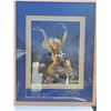 Image 1 : VINTAGE PIN UP GIRL (24" X 30") *FRAMED AND MATTED*
