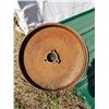 Image 1 : COCKSHUTT PLOW CO. CAST IRON SEEDER GUIDE WHEEL