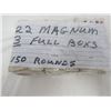 Image 2 : 22 MAGNUM 3 FULL BOXES 150 ROUNDS, LIVE ROUNDS 38 SMITH  & WESSON 17 ROUNDS, 30-30 16 LIVE ROUNDS 4 