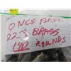 Image 1 : FIRED ONCE 223 BRASS 140 ROUNDS