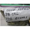 Image 2 : FIRED ONCE 38 CAL 400 ROUNDS