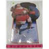 Image 1 : CARDBOARD COCA COLA 1991 SANTA POSTER