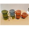 Image 1 : LOT OF 7 CUPS AND MUGS (FIREKING) *MIXED COLORS*