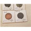 Image 2 : LOT OF LARGE ONE CENT COINS (1859, 76H, 84, 88)