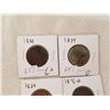 Image 3 : LOT OF LARGE ONE CENT COINS (1859, 76H, 84, 88)