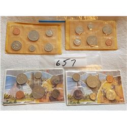 4 CANADA PL SETS (68, 69, 82, 83)