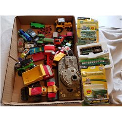 LOT OF ASSORTED TOYS (VINTAGE) *TONKA, ERTL, ETC…*
