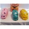 Image 2 : LOT INCLUDING 3 RELIABLE PIGGY BANKS AND LARGE HUMPTY DUMPTY FIGURE