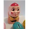 Image 3 : LOT INCLUDING 3 RELIABLE PIGGY BANKS AND LARGE HUMPTY DUMPTY FIGURE