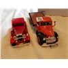 Image 4 : LOT OF 2 TOY TRUCKS ( 1941 CHEV FLAT BED, 1932 CHEV ROADSTER FIRE CAR)