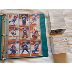 LOT OF HOCKEY CARDS ( 90 OILERS CARDS AND 2 SEALED HOCKEY CARD SETS)