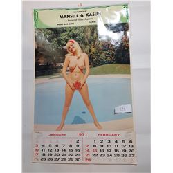 1971 LEASK ESSO CALENDAR