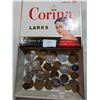 Image 2 : TOKEN LOT IN CIGAR BOX, OLDER
