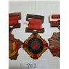 Image 3 : LOT OF 3 MEDALS (ASIAN ? UNKNOWN)
