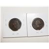 Image 3 : 1882 H OBVERSE 1 AND 2 LARGE PENNY LOT