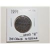 Image 1 : 1859 PENNY, WEIRD 'R' DIE CRACK IN REGINA