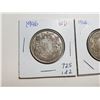 Image 2 : 1946 NARROW AND WIDE DATE 50 CENT SILVER COINS