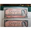 Image 2 : 1954 2 DOLLAR BANK NOTES, ALL DIFFERENT SIGNATURES