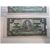 Image 2 : 1937 1 DOLLAR BANK NOTES, 2 DIFFERENT SIGNATURES