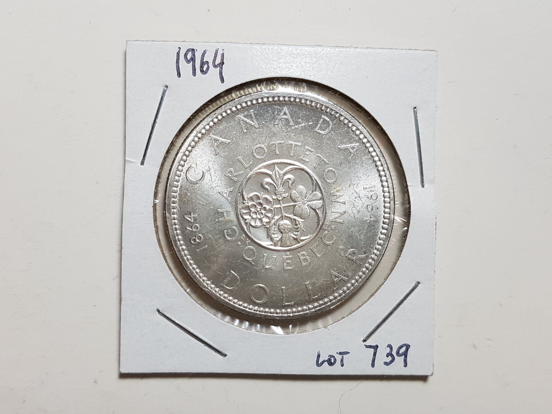 1964 1 DOLLAR SILVER COIN