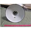 Image 3 : GAS STATION LIGHT (VINTAGE) *GREEN PORCELAIN*
