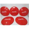 Image 1 : LOT OF 5 COCA-COLA FRISBEES