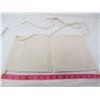 Image 3 : LOT OF 4 COCA-COLA BAR APRONS (WHITE) *3 POCKETS* (CANVAS)