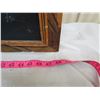 Image 8 : LOT OF 2 LARGE VELVET PAINTINGS (1 X LAKE AND FOREST SCENE) *1 X SAIL SHIP* (DAMAGE TO SAIL SHIP PIC