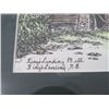 Image 2 : FRAMED PICTURE (KINGS LANDING MILL NB.) *SIGNED BY CAROLE FORBES*