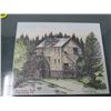 Image 3 : FRAMED PICTURE (KINGS LANDING MILL NB.) *SIGNED BY CAROLE FORBES*