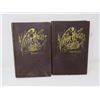 Image 1 : LOT OF 2 HARDCOVER BOOKS ( VICTOR HUGO ILLUSTRATED, LES MISERABLES)
