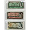 Image 1 : SHEET OF PAPER MONEY INCLUDING : CANADA ONE DOLLAR (1954), CANADA TWO DOLLAR (1954), CANADA ONE DOLL