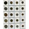 Image 5 : BINDER OF FOREIGN COINS ( 4 SHEETS) *80 IN TOTAL*